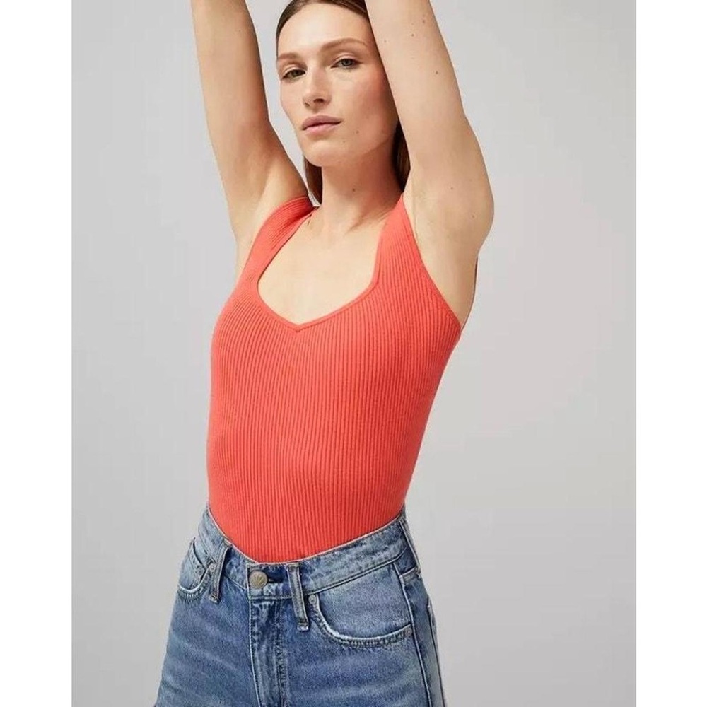 NWT!!! rag & bone Asher Coral Tank Top Size S